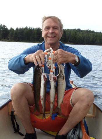 First day lake trout! Peter