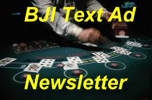 BJI Text Link Newsletter Ad