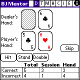 Blackjack Mentor for Palm OS - Click Image to Close