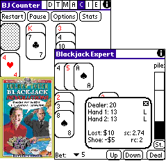 Speed Count Blackjack Bundle for Palm OS - Click Image to Close