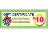 Gift certificate - $10 - Click Image to Close