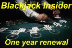 Blackjack Insider e-Newsletter - 1 year renewal - Click Image to Close