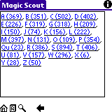 Magic Scout for Palm OS